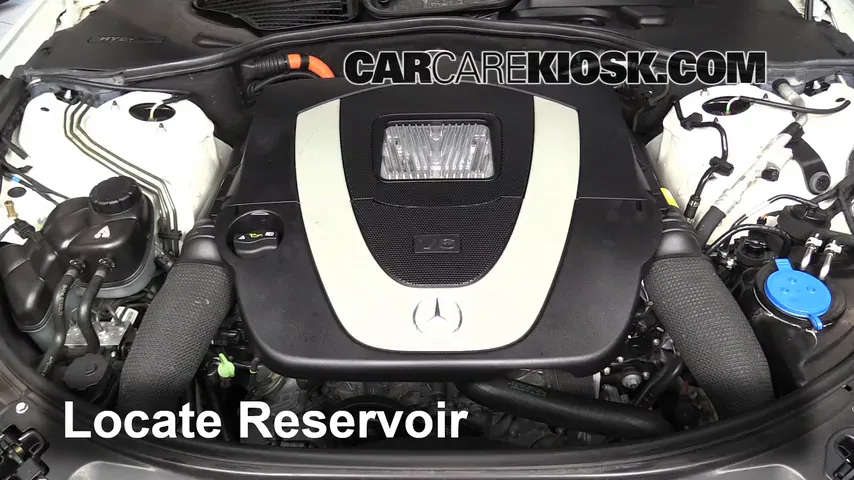2010 Mercedes-Benz S400 Hybrid 3.5L V6 Windshield Washer Fluid